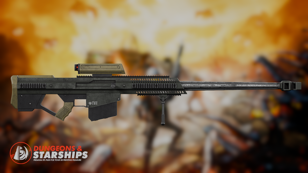 Morita XXX Sniper Rifle - Starship Troopers