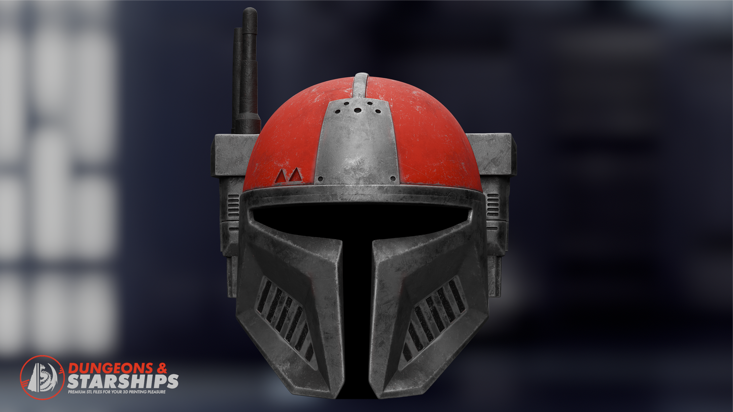 Heavy Flamer Mandalorian Helmet - Star Wars