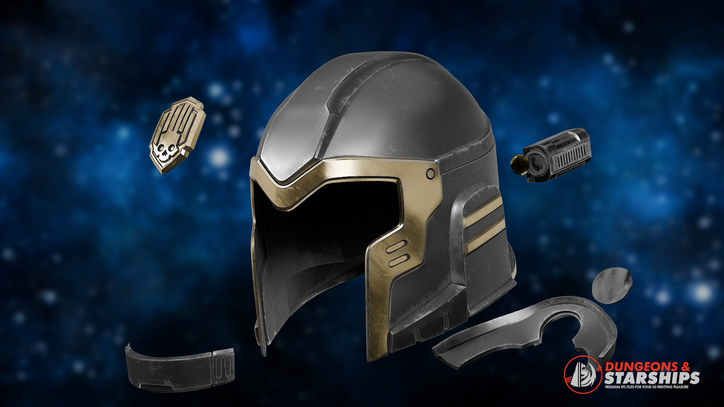 BP-77 Grand Juror Helmet - Helldivers 2