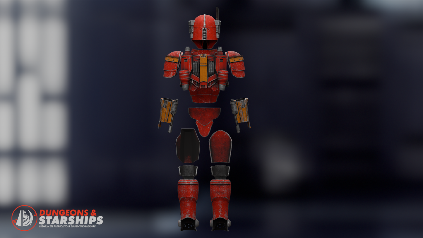 Flamer Mandalorian - Star Wars Original Content
