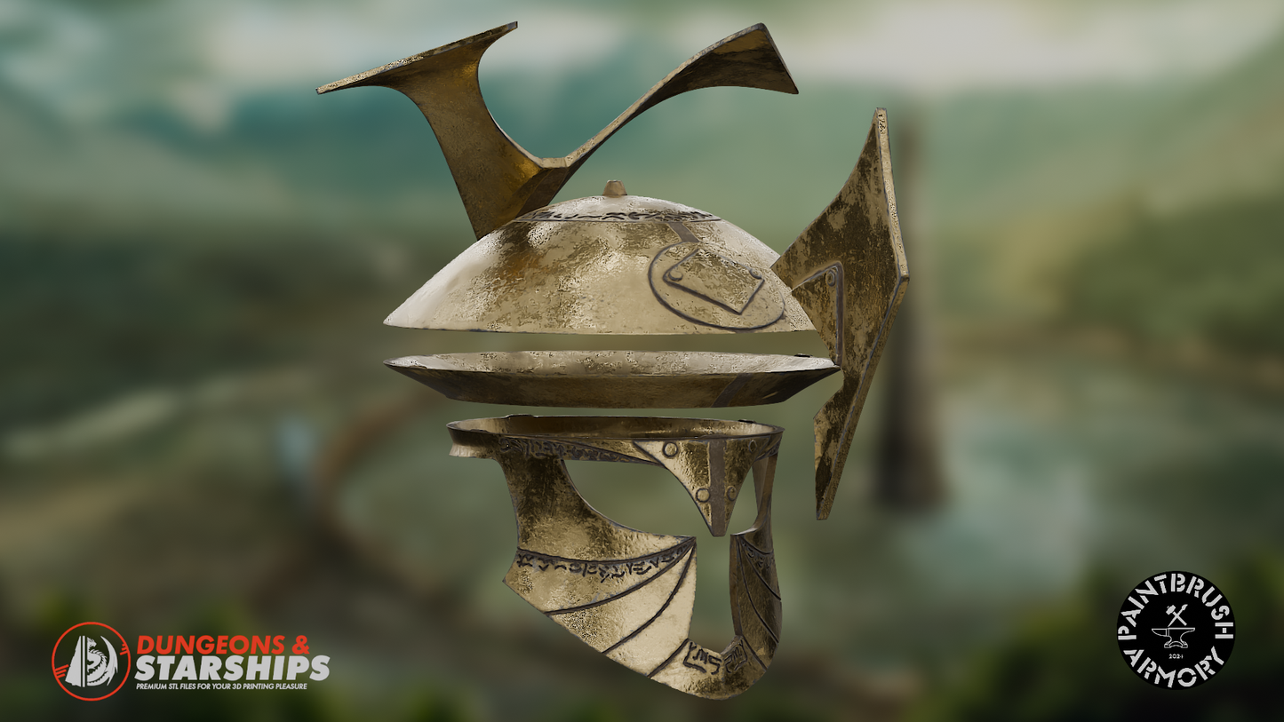 Easterling Helmet - Lord of the Rings