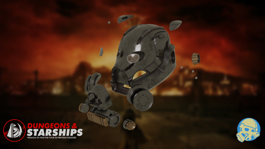 Enclave Hellfire Helmet - Fallout