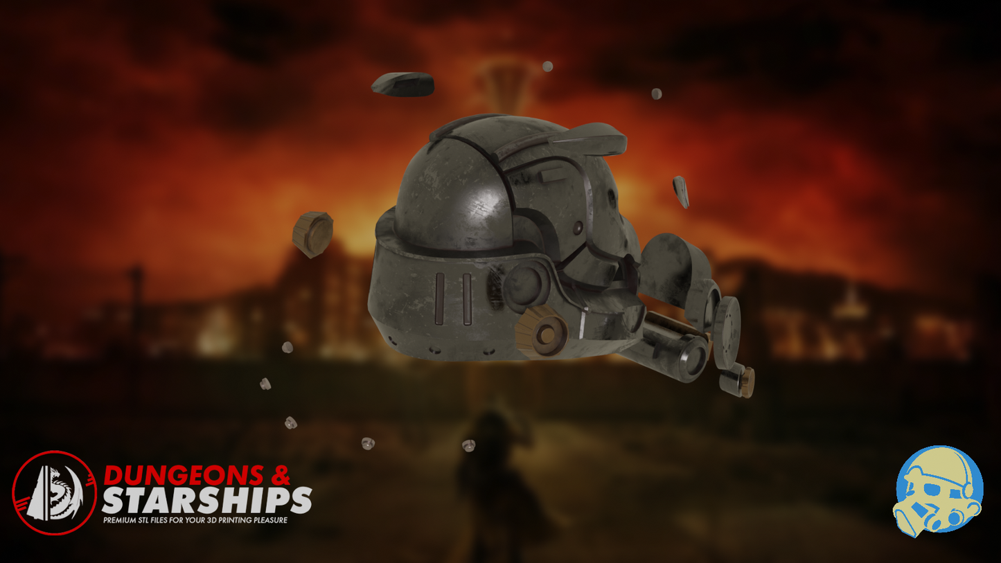 Enclave Hellfire Helmet - Fallout