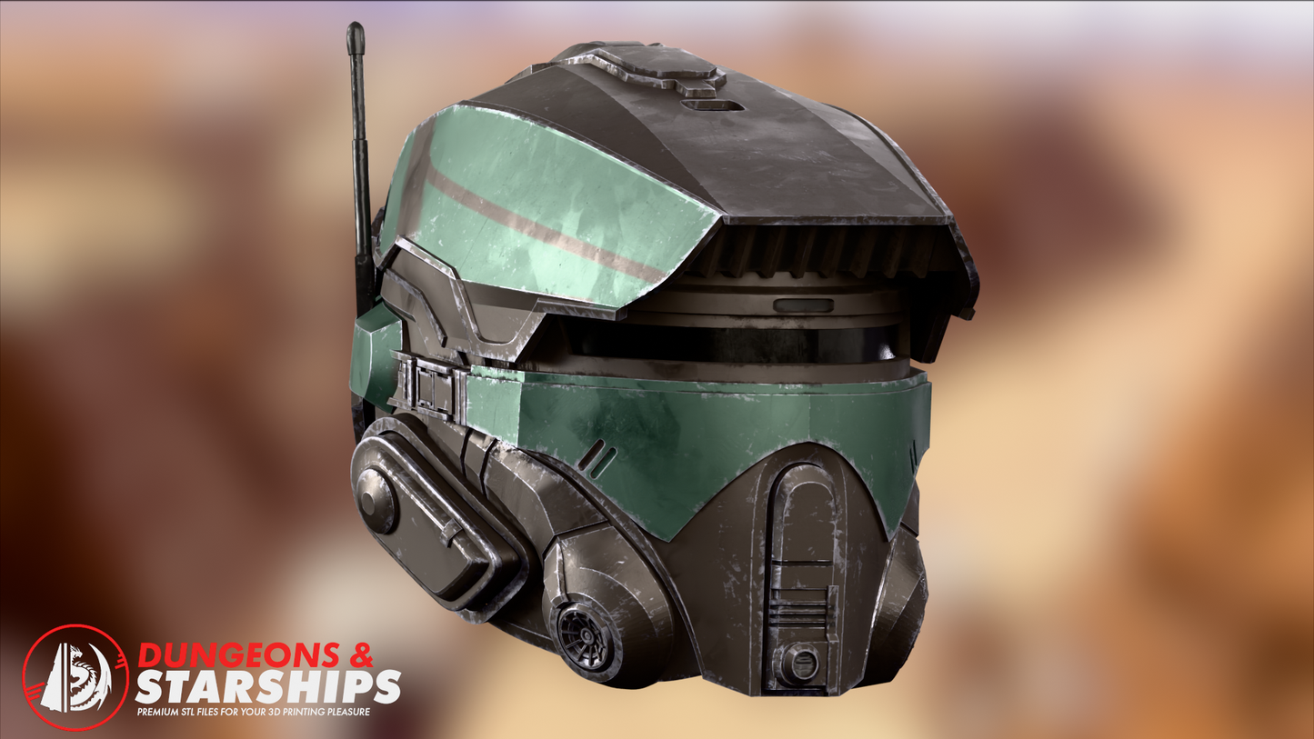 Shade's Helmet - Star Wars Galactic Racer