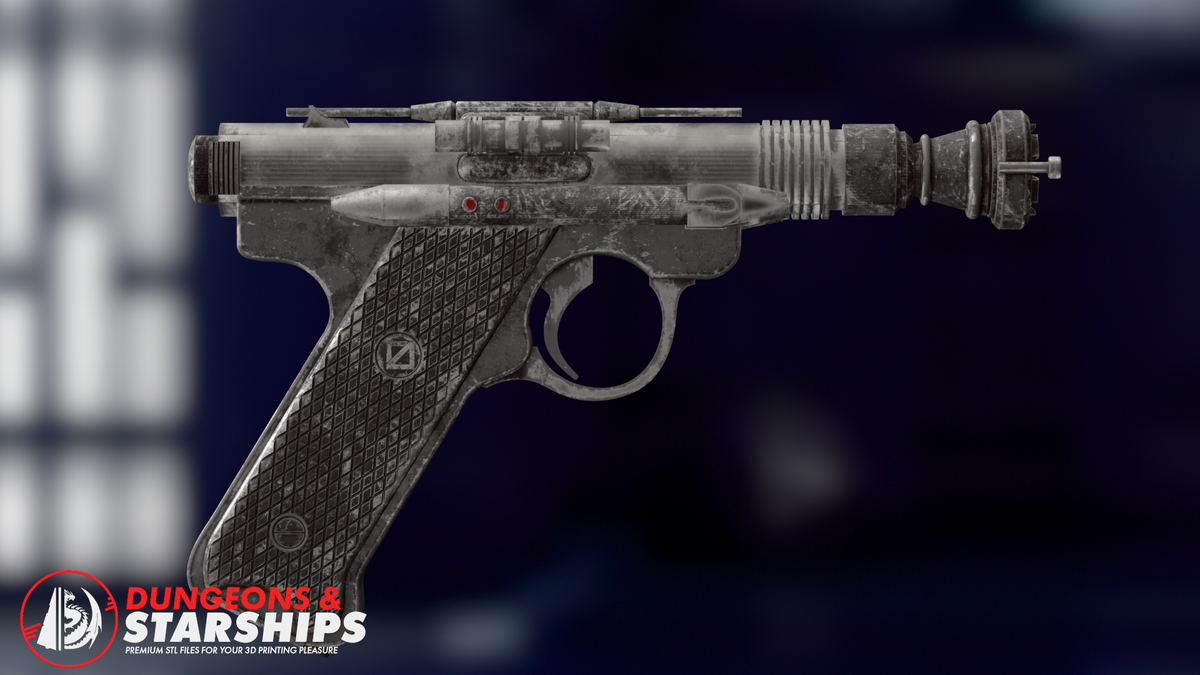 DT-12 Heavy Blaster Pistol - Star Wars