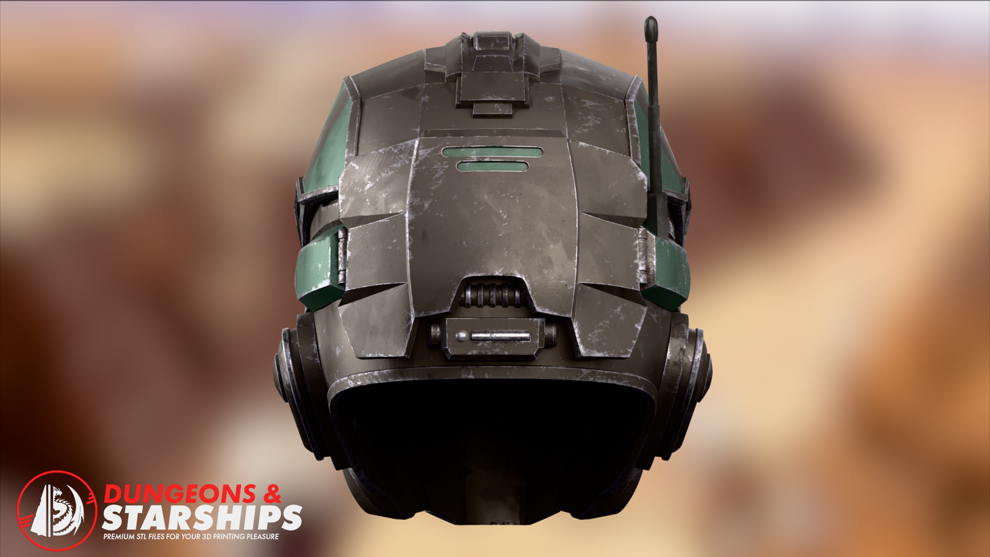 Shade's Helmet - Star Wars Galactic Racer