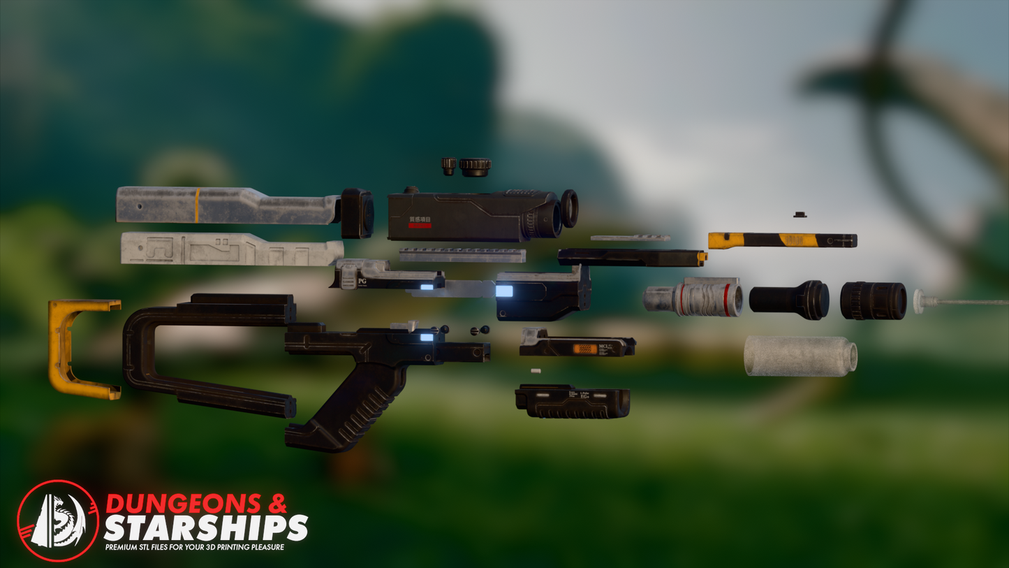Zora Bennett's Dart Rifle - Jurassic World Rebirth