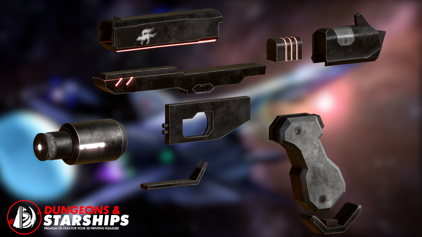 Fox McCloud's Laser Pistol - Star Fox