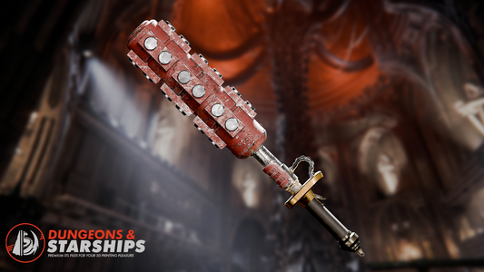 Arbites Shock Maul - Warhammer Darktide