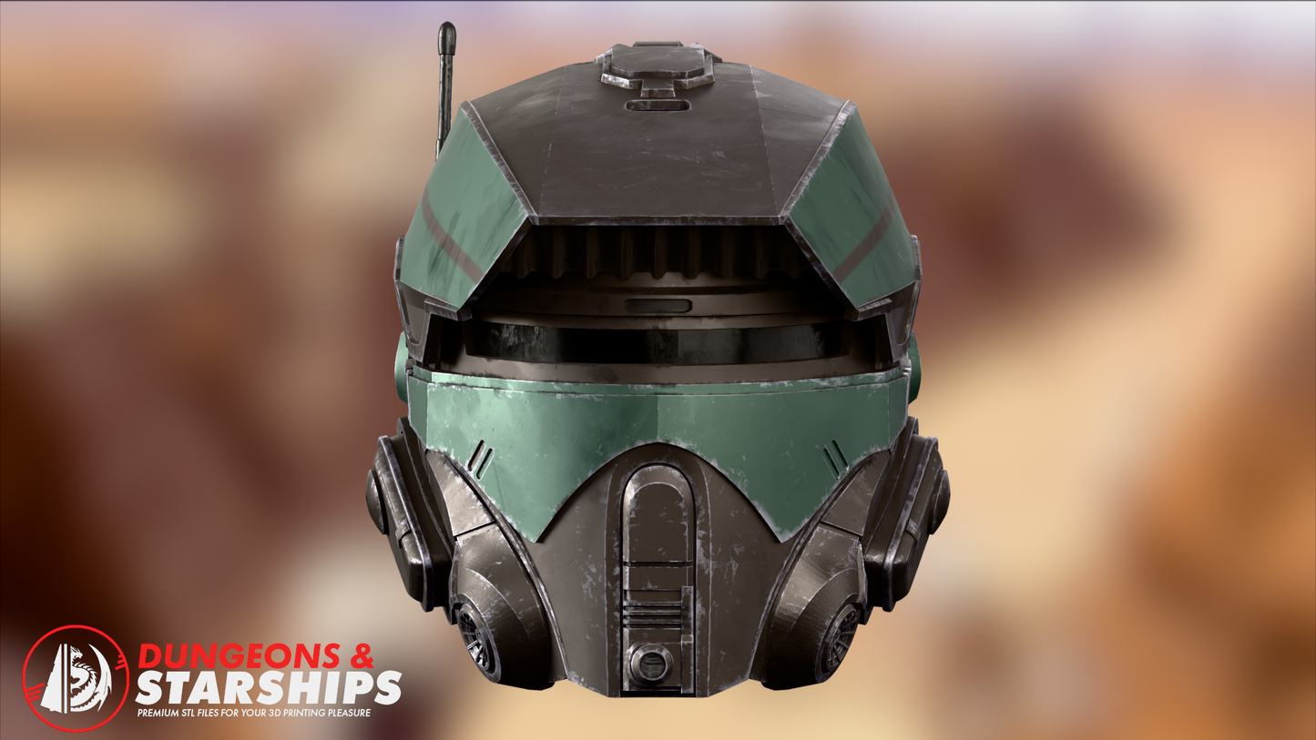 Shade's Helmet - Star Wars Galactic Racer