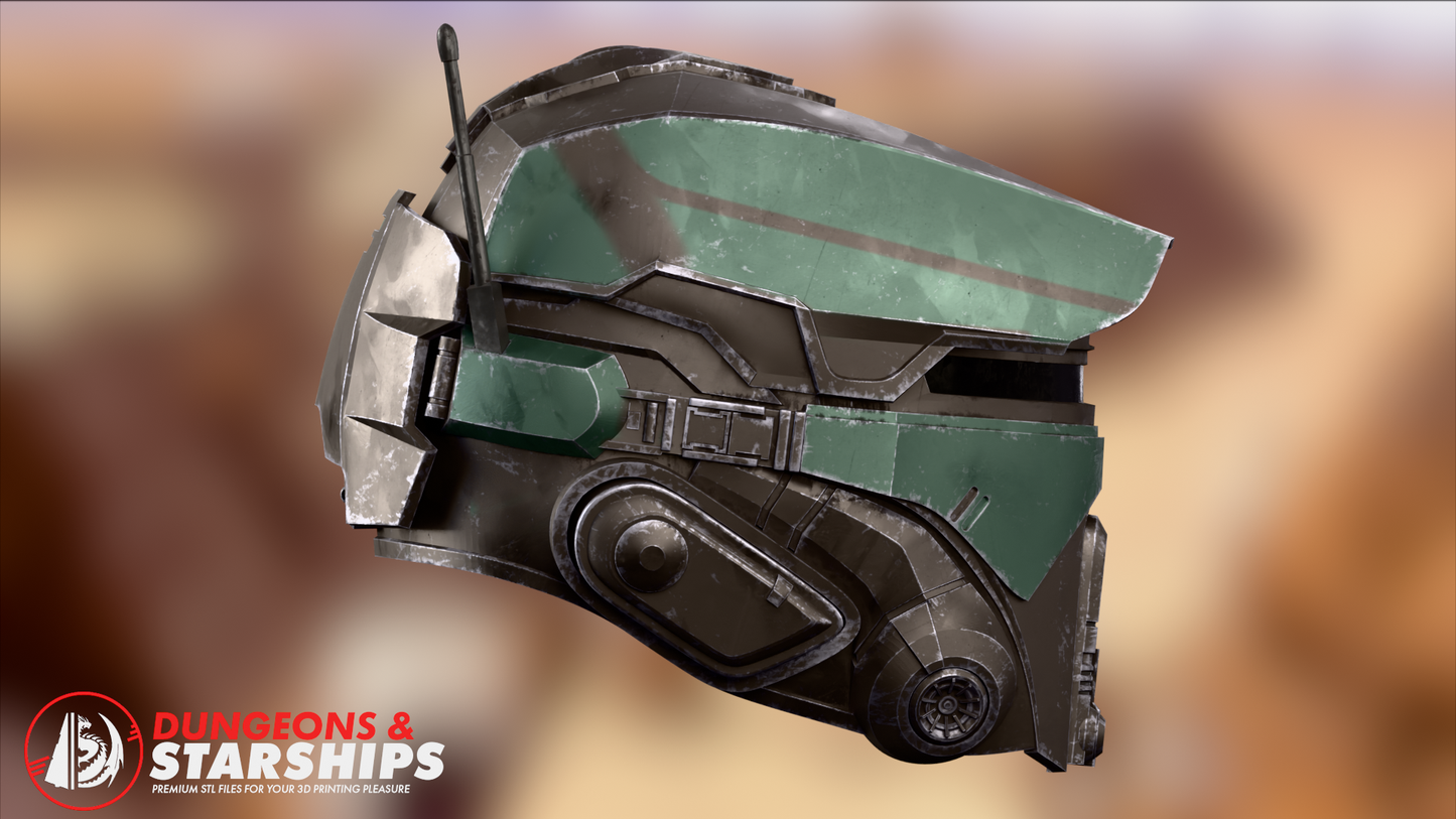 Shade's Helmet - Star Wars Galactic Racer