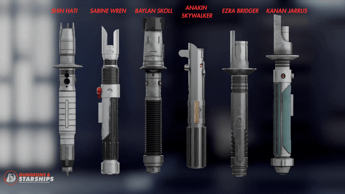 VSS Wave 3 - Hero Lightsabers
