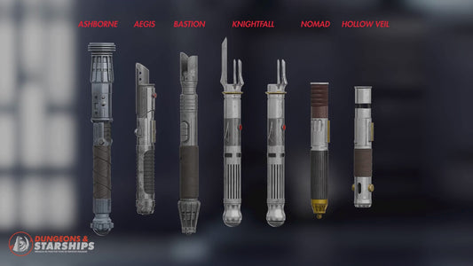 Variable Saber System - Wave 1 - Star Wars Inspired Lightsabers