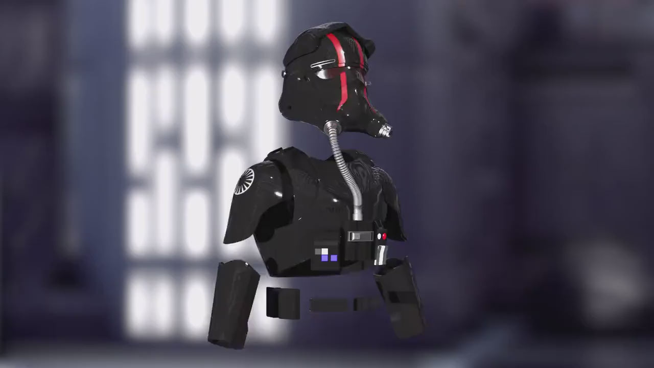First Order TIE Pilot Armour - Star Wars - 3D Files
