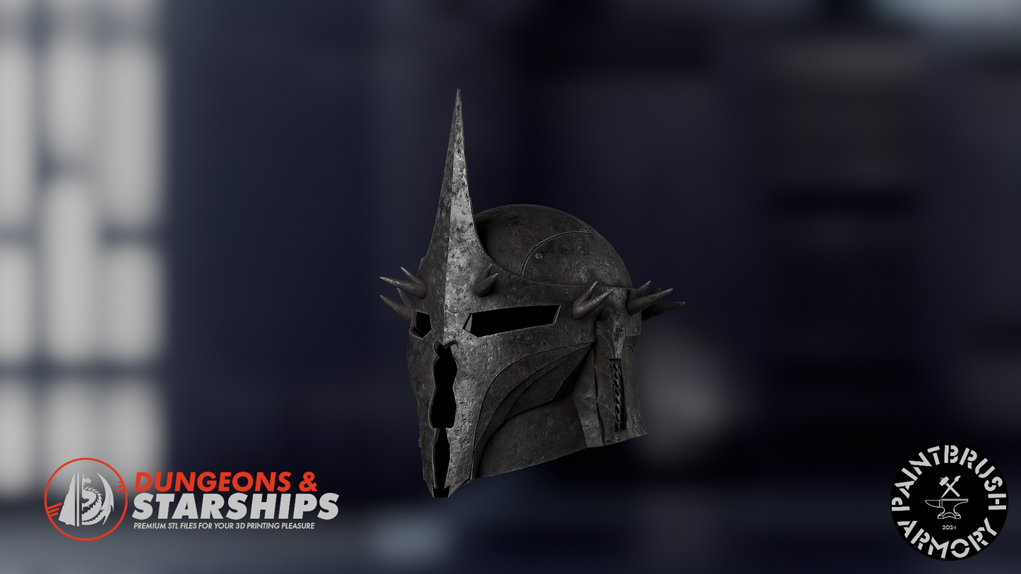 Witch-King of Mandalore Helmet - LOTR x Star Wars