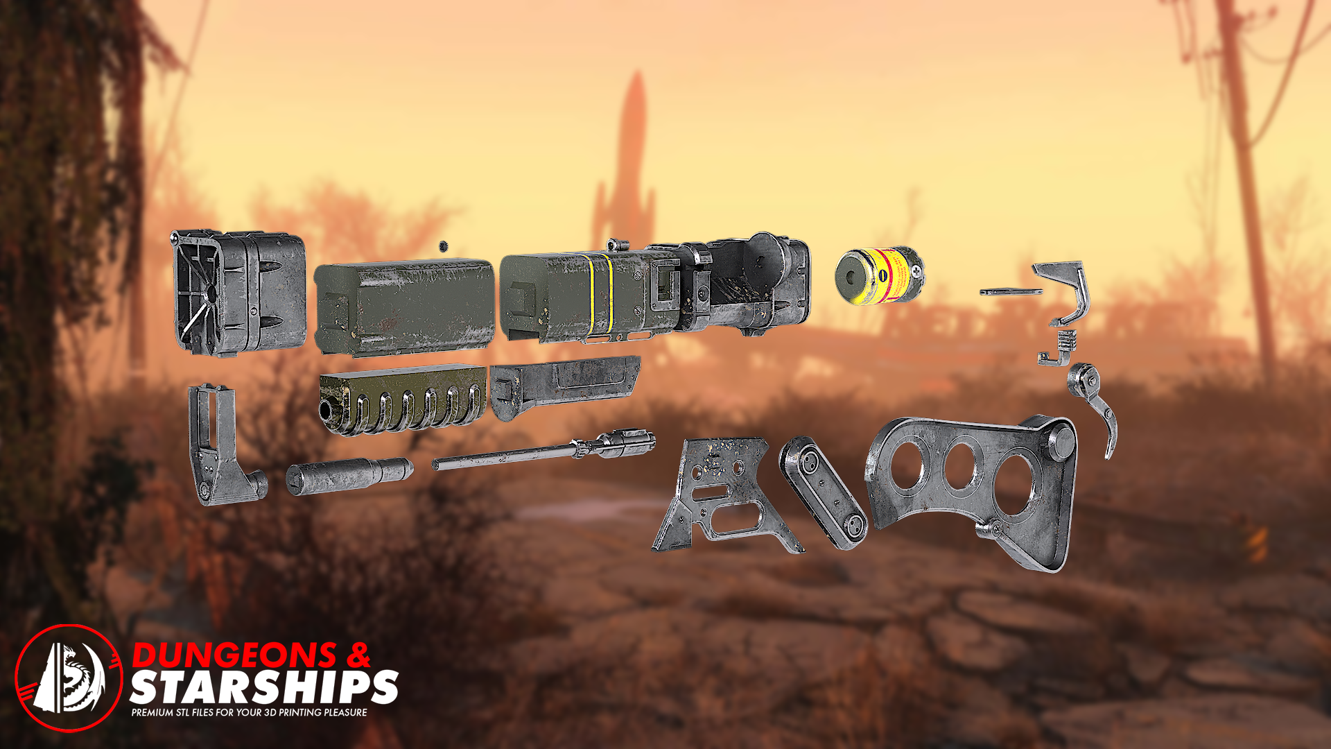 Laser Rifle - Fallout – Dungeons & Starships