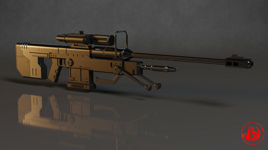 SRS99D-S2 Anti-Material Sniper Rifle - Halo 3 / ODST - 3D Files